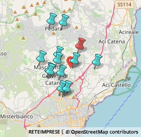 Mappa Via Sorrento, 95030 Tremestieri Etneo CT, Italia (3.05571)