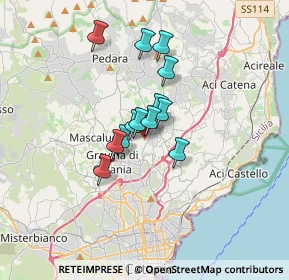 Mappa Via Sorrento, 95030 Tremestieri Etneo CT, Italia (2.58692)