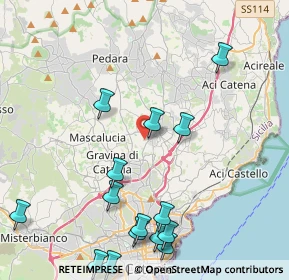 Mappa Via Sorrento, 95030 Tremestieri Etneo CT, Italia (5.83)