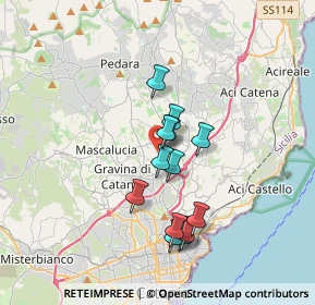 Mappa Via Sorrento, 95030 Tremestieri Etneo CT, Italia (3.16769)