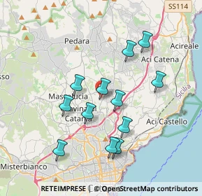 Mappa Via Sorrento, 95030 Tremestieri Etneo CT, Italia (3.81583)