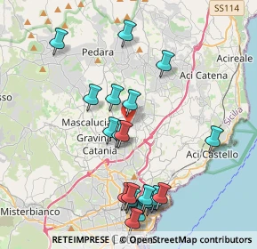 Mappa Via Sorrento, 95030 Tremestieri Etneo CT, Italia (4.8165)
