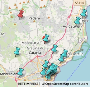Mappa Via Sorrento, 95030 Tremestieri Etneo CT, Italia (5.98737)