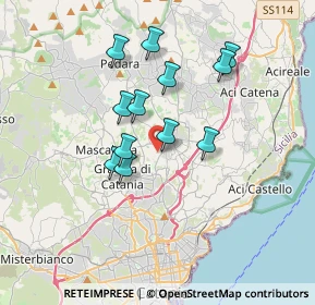 Mappa Via Sorrento, 95030 Tremestieri Etneo CT, Italia (3.32917)