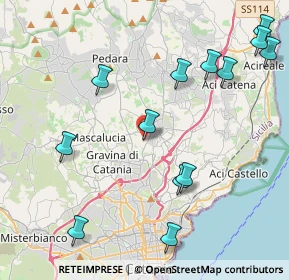 Mappa Via Sorrento, 95030 Tremestieri Etneo CT, Italia (5.75929)