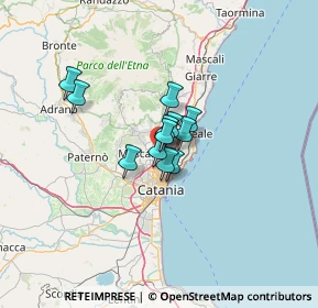 Mappa Via Sorrento, 95037 San Giovanni La Punta CT, Italia (7.76083)