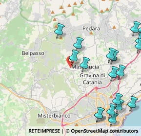 Mappa Via John Fitzgerald Kennedy, 95030 Mascalucia CT, Italia (6.38368)