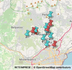 Mappa Via John Fitzgerald Kennedy, 95030 Mascalucia CT, Italia (2.98077)