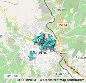 Mappa Via Amerigo Vespucci, 95047 Paternò CT, Italia (0.46833)