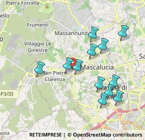 Mappa Via Amerigo Vespucci, 95030 Mascalucia CT, Italia (2.1125)
