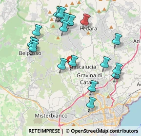 Mappa Via Amerigo Vespucci, 95030 Mascalucia CT, Italia (4.8285)