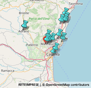 Mappa Via Rimembranze, 95030 San Pietro Clarenza CT, Italia (12.825)