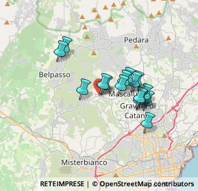 Mappa Via Rimembranze, 95030 San Pietro Clarenza CT, Italia (2.965)