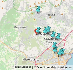 Mappa Via Rimembranze, 95030 San Pietro Clarenza CT, Italia (3.98)