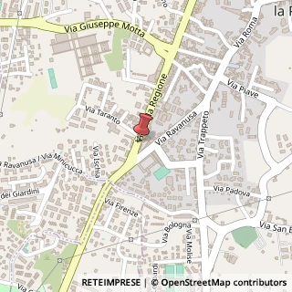 Mappa Via della Regione, 18, 95037 San Giovanni la Punta, Catania (Sicilia)