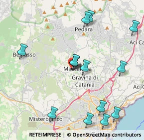 Mappa Via Giuffrida Salvatore, 95030 Mascalucia CT, Italia (5.01214)
