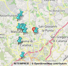 Mappa Via Giovanni Guglielmino, 95030 Tremestieri Etneo CT, Italia (2.04818)