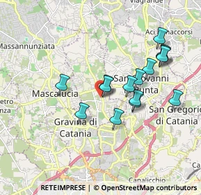 Mappa Via Giovanni Guglielmino, 95030 Tremestieri Etneo CT, Italia (1.86867)