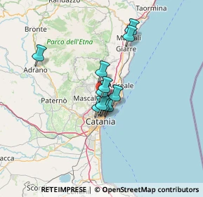 Mappa Via Trappeto, 95037 San Giovanni La Punta CT, Italia (9.54818)