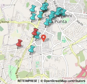 Mappa Via Trappeto, 95037 San Giovanni La Punta CT, Italia (0.5775)