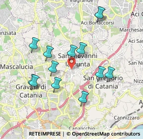 Mappa Via Trappeto, 95037 San Giovanni La Punta CT, Italia (2.10308)