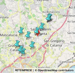 Mappa Via Trappeto, 95037 San Giovanni La Punta CT, Italia (1.91)
