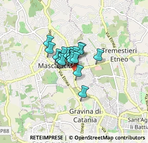 Mappa Via Acireale, 95030 Mascalucia CT, Italia (0.446)