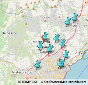 Mappa Via Acireale, 95030 Mascalucia CT, Italia (4.19818)