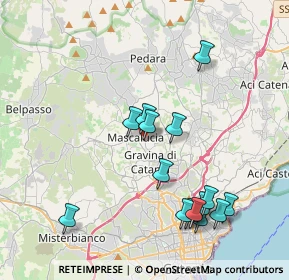 Mappa Via Acireale, 95030 Mascalucia CT, Italia (4.61533)