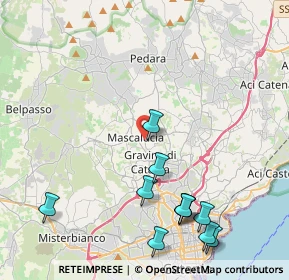 Mappa Via Acireale, 95030 Mascalucia CT, Italia (5.55)