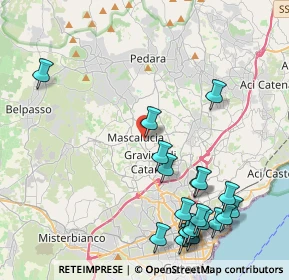 Mappa Via Acireale, 95030 Mascalucia CT, Italia (5.7895)