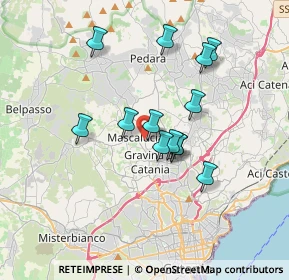 Mappa Via Acireale, 95030 Mascalucia CT, Italia (3.30538)