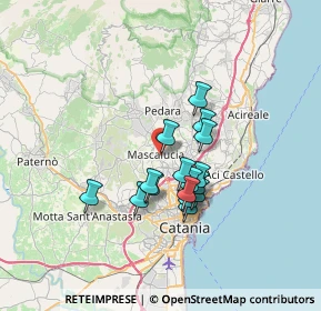 Mappa Via Acireale, 95030 Mascalucia CT, Italia (5.865)