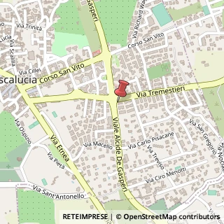 Mappa Via Tremestieri, 48, 95030 Mascalucia, Catania (Sicilia)