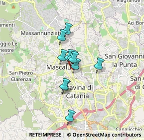 Mappa Via Acireale, 95030 Mascalucia CT, Italia (1.23273)
