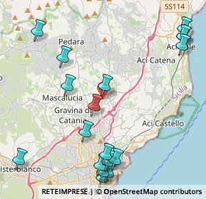 Mappa Via Dr. Francesco Cantone, 95037 San Giovanni La Punta CT, Italia (6.065)