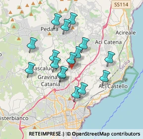 Mappa Via Dr. Francesco Cantone, 95037 San Giovanni La Punta CT, Italia (3.415)