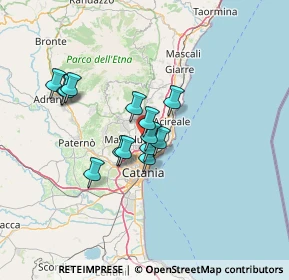 Mappa Via Dr. Francesco Cantone, 95037 San Giovanni La Punta CT, Italia (11.44143)