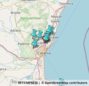 Mappa Via Dr. Francesco Cantone, 95037 San Giovanni La Punta CT, Italia (8.08455)