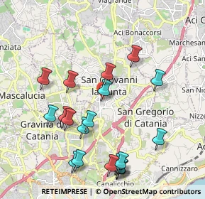 Mappa Via Dr. Francesco Cantone, 95037 San Giovanni La Punta CT, Italia (2.48)