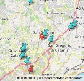 Mappa Via Dr. Francesco Cantone, 95037 San Giovanni La Punta CT, Italia (2.65545)