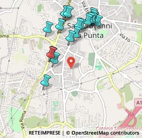 Mappa Via Dr. Francesco Cantone, 95037 San Giovanni La Punta CT, Italia (0.588)