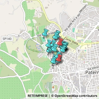 Mappa Via dello Stadio, 95047 Paternò CT, Italia (0.27037)