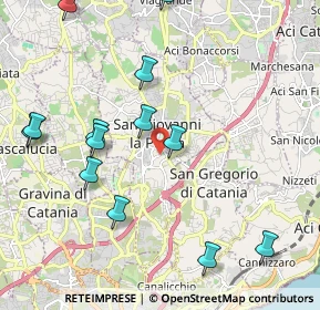 Mappa Via SS. Crocifisso, 95037 San Giovanni la punta CT, Italia (2.66462)