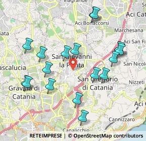 Mappa Via S.S. Crocifisso, 95037 San Giovanni la punta CT, Italia (2.36)