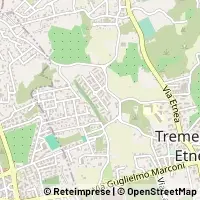 Hartă Tremestieri Etneo