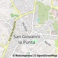 Mapa San Giovanni la Punta