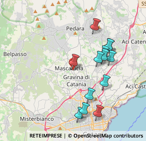 Mappa Via Giorgio la Pira, 95030 Mascalucia CT, Italia (4.28)