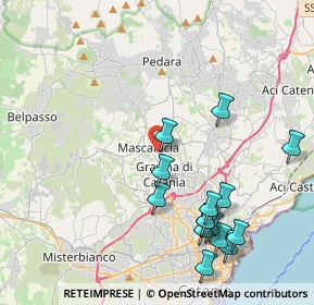 Mappa Via Giorgio la Pira, 95030 Mascalucia CT, Italia (5.16)