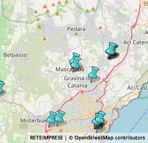 Mappa Via Giorgio la Pira, 95030 Mascalucia CT, Italia (5.60706)